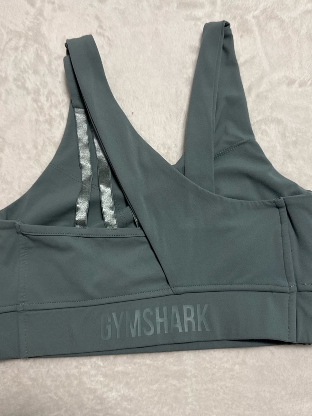 Gymshark Deep Sage Green Supportive Sports Bra